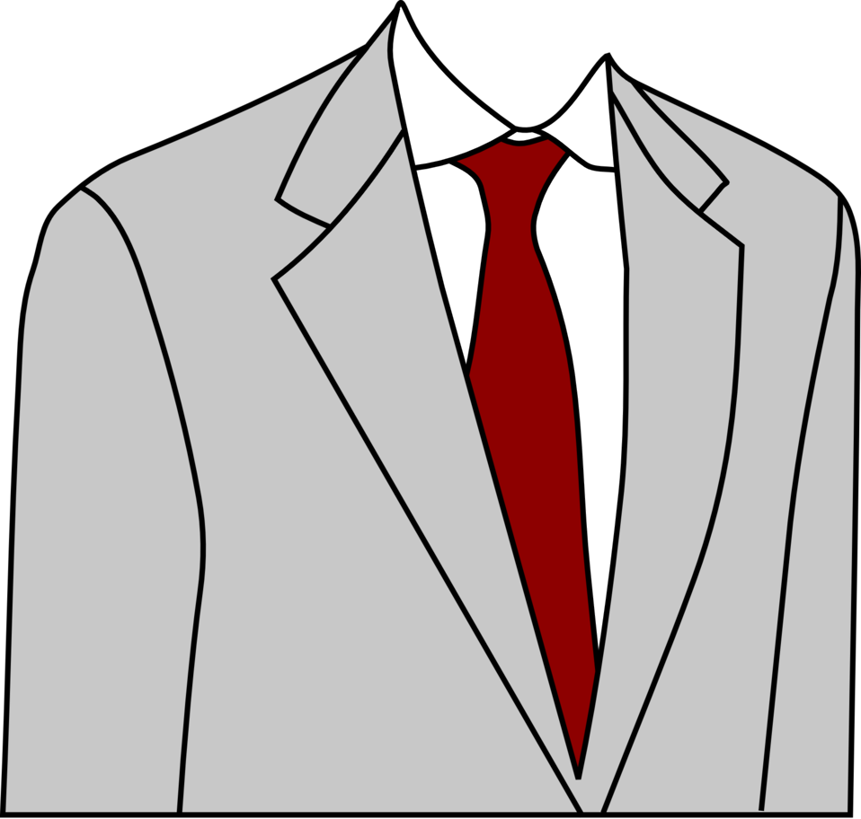 Suit And Tie Drawing | Free download on ClipArtMag