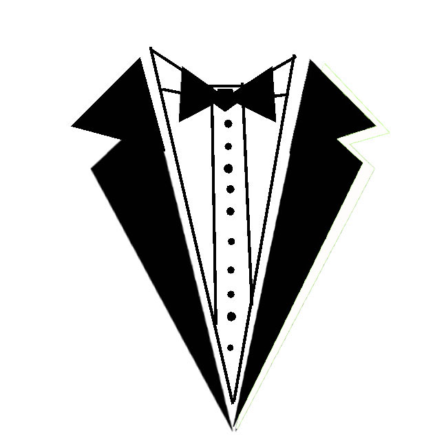 648x648 Tuxedo Drawing Free Download