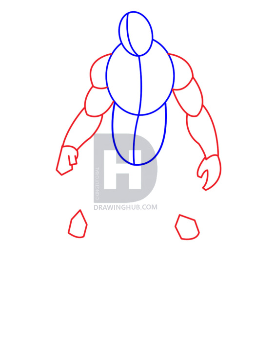 523x720 How To Draw Crysis, Draw Nanosuit, Step