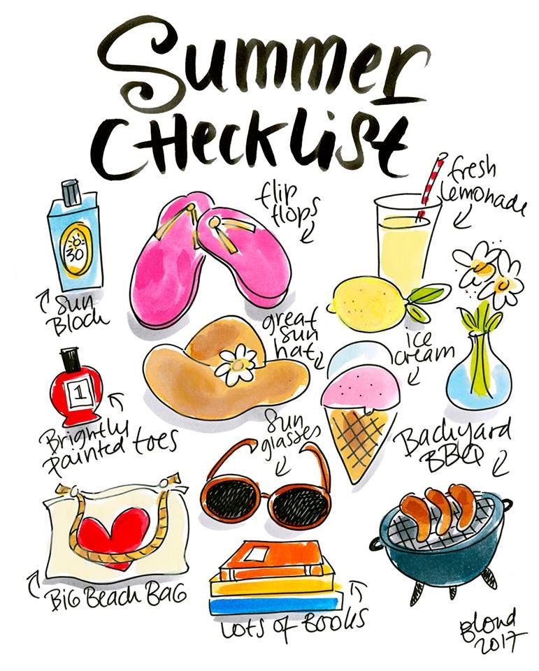 771x960 Summer Checklist! Are You Ready