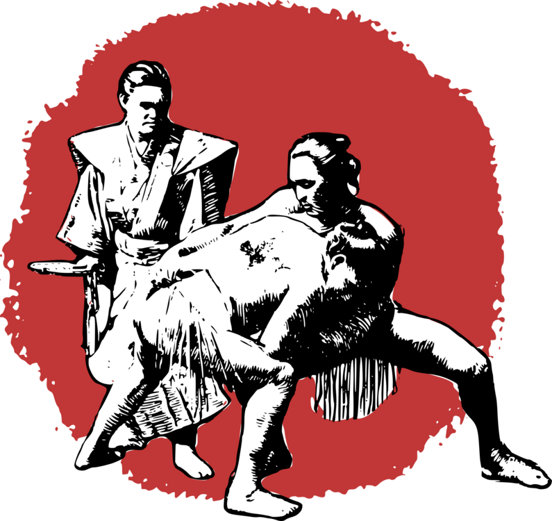 795x750 Sumo Professional Wrestling Drawing Martial Arts Cc0
