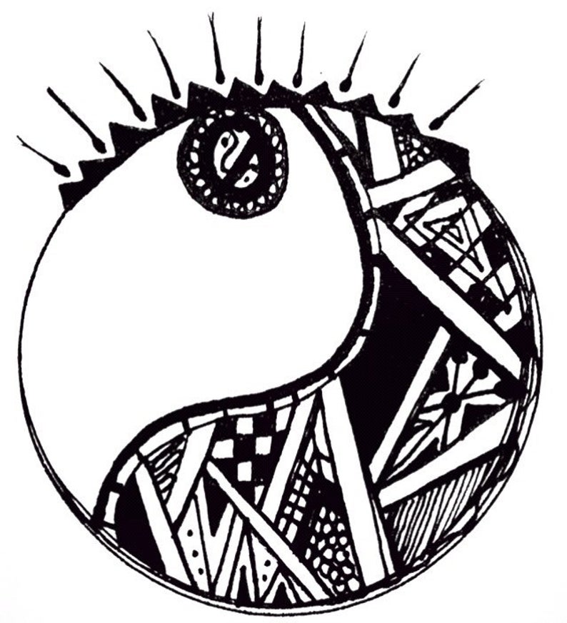 794x873 Black And White Design Prints Dream Catcher Sun Moon Etsy