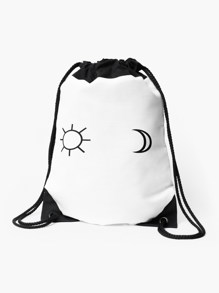 750x1000 Sun And Moon Minimalist Aesthetic Black And White Tumblr Design