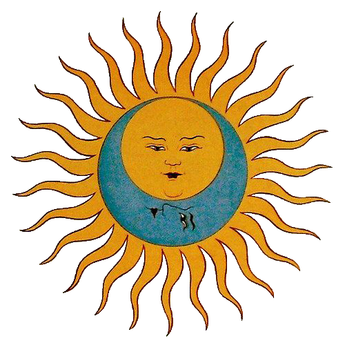 500x500 Aesthetictumblr Tumblr Sun Moon Nightsky Yellow Yellowt