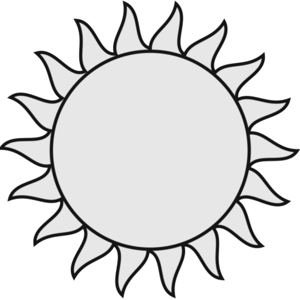 1024x1024 Sun Clip Art Black And White Butterfly Clipart House Clipart