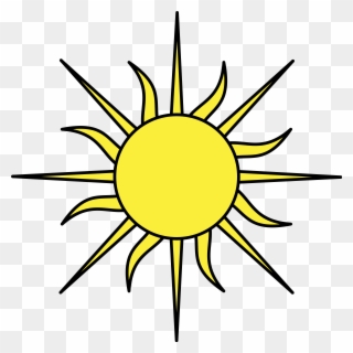 320x320 Burning Face Sun Symbol Png Image