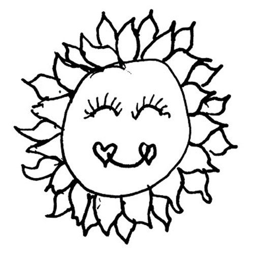 500x500 Mama Peggy's Sun Drawing