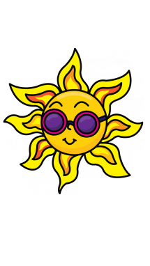 215x382 The Sun Drawing Free Download Clip Art