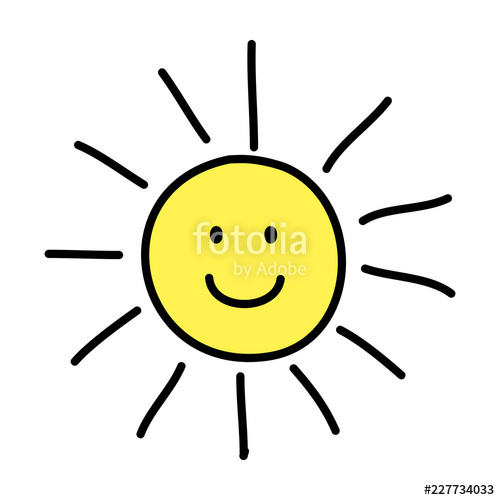 500x500 Comic Sun With Sun Drawing Stock Image And Royalty Free Vector