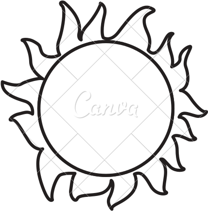 428x435 Download Image Freeuse Library Simple Sun Drawing At Getdrawings