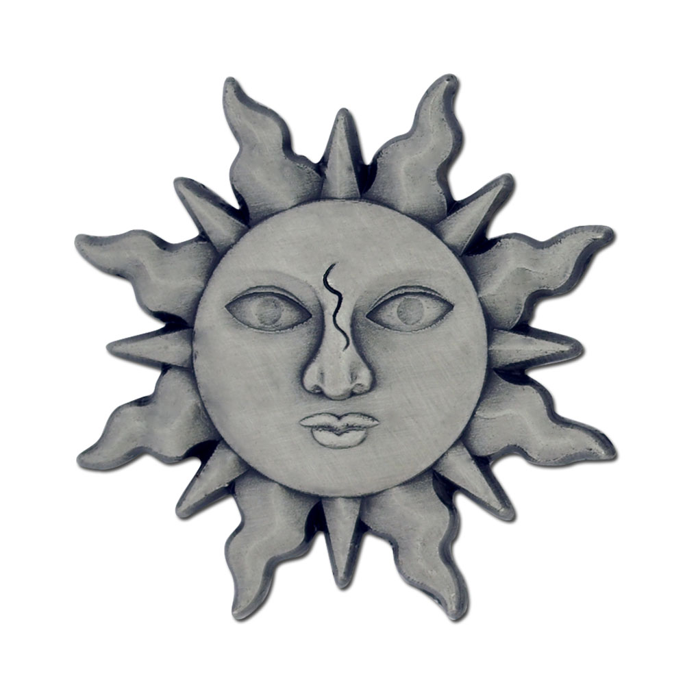 1000x1000 Pinmart's Silver Sun Face Sunshine Lapel Pin Ebay