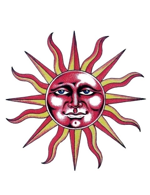 480x622 Sun Face Designs Top Angry Sun Tattoo Designs Images