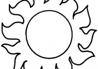 200x140 Sun Outline
