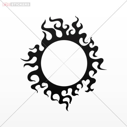 500x500 Sun Tattoo Sketch