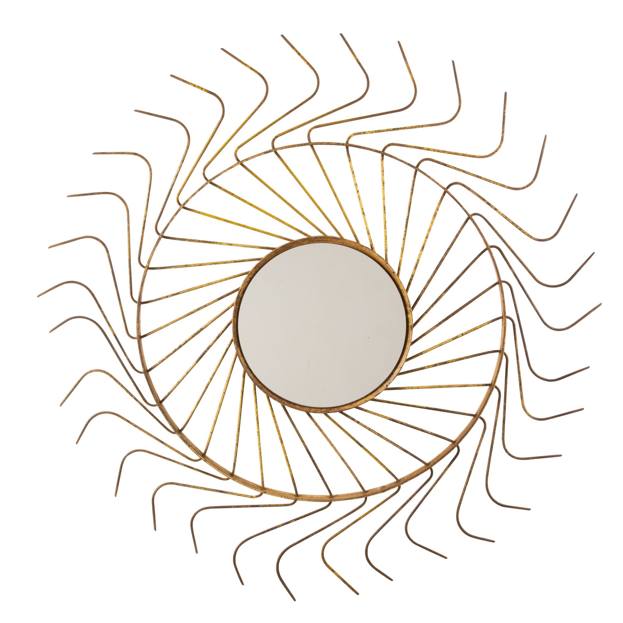 2000x2000 pair of large sunburst mirrors