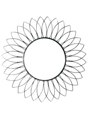 300x400 Silver Sun Mirror Uk Large Sunburst Nocms