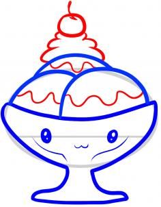 236x302 how to draw how to draw a sundae, sundae