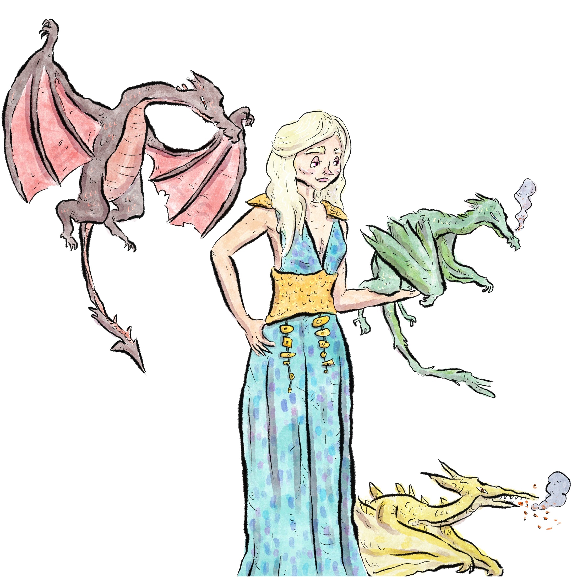 2202x2202 I Drew Daenerys In Anticipation Of Sunday! Idap