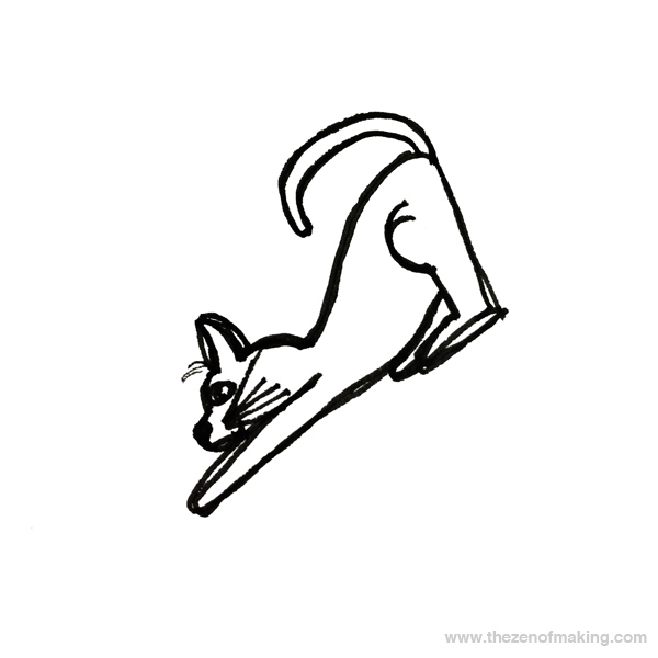 600x600 sunday snapshot sometimes my cat drawings look like cats!