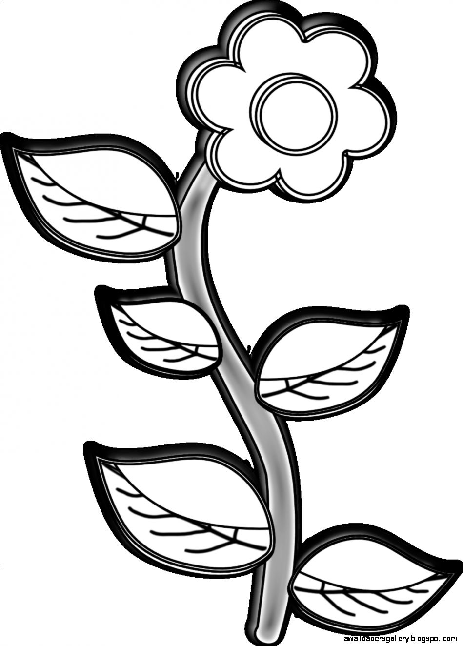 949x1324 Simple Sunflower Drawing Wallpapers Gallery