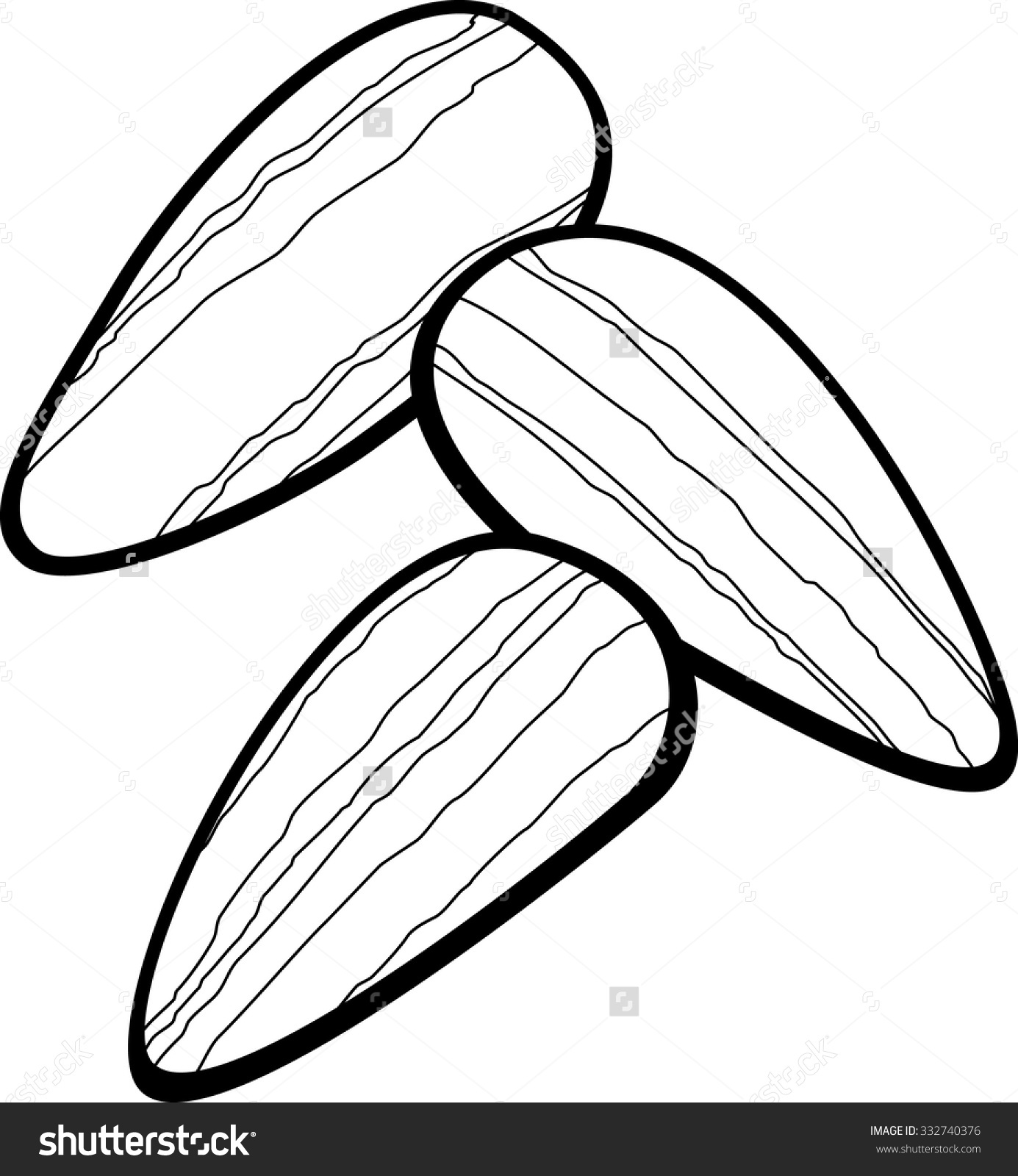 1385x1600 Sunflower Seed Clipart Black And White