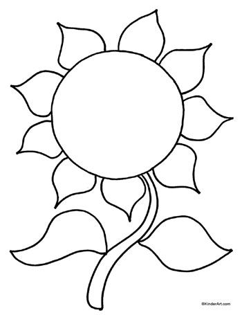 350x455 Drawn Sunflower Cartoon