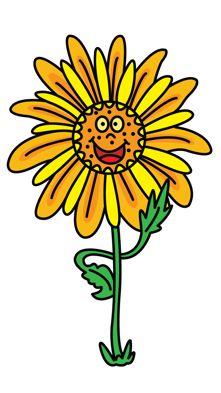 720x1280 Drawing Sunflowers Small Transparent Png Clipart Free Download