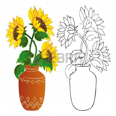 400x400 Sunflower Painting Sunflower