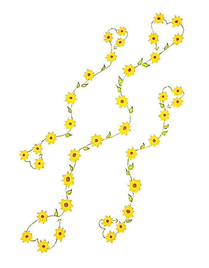 701x900 Sunflower Vines
