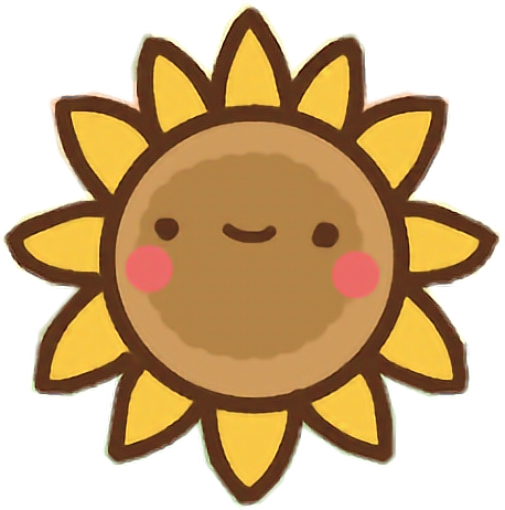 458x462 Drawing Sunflowers Cute Transparent Png Clipart Free Download
