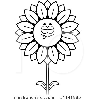 400x420 Sunflower Clipart