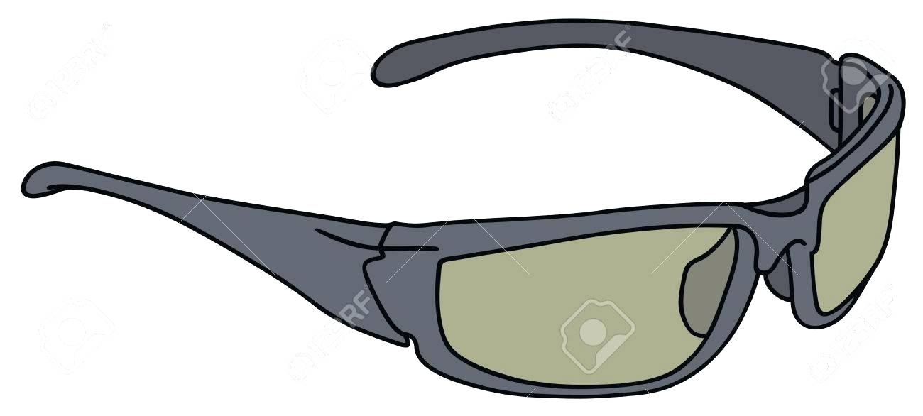 1300x586 Drawing Of Glasses Black Glasses Isolated On A White Background