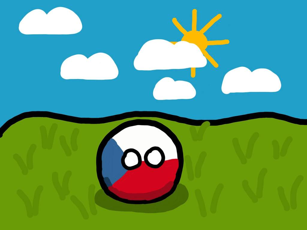 1024x768 Czech Drawing Polandball Amino