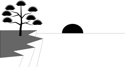 400x216 Download Free Png Drawing Sunset Computer Icons Silhouette Sunrise