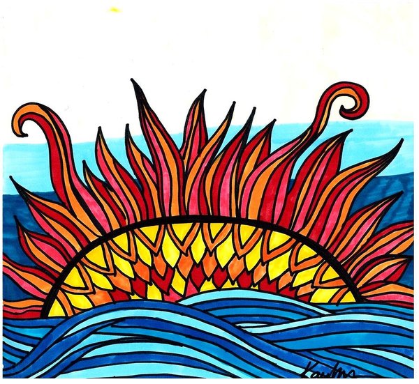 600x551 Sunrise Drawings