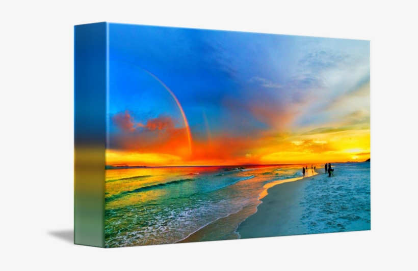 820x533 Drawing Sunset Sea