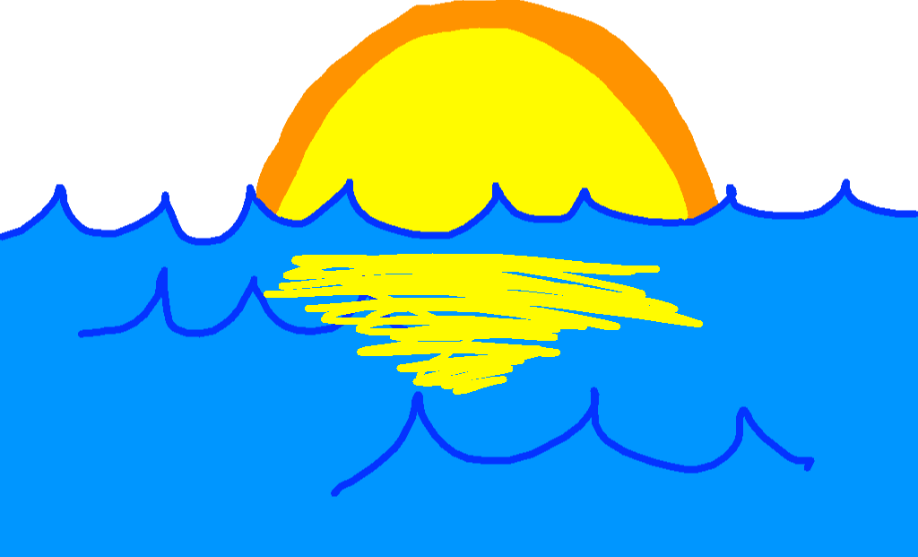 1024x621 How To Draw A Sunset Tynker