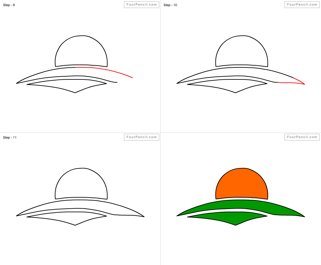 1250x1032 How To Draw Sunset For Kids Step