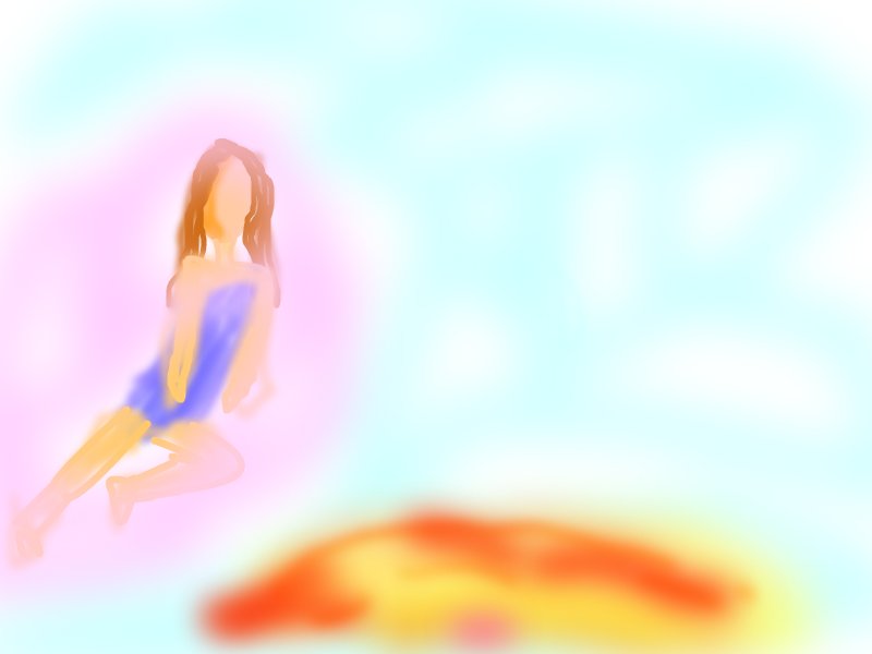 800x600 Watching The Sunset A Landscape Speedpaint Drawing