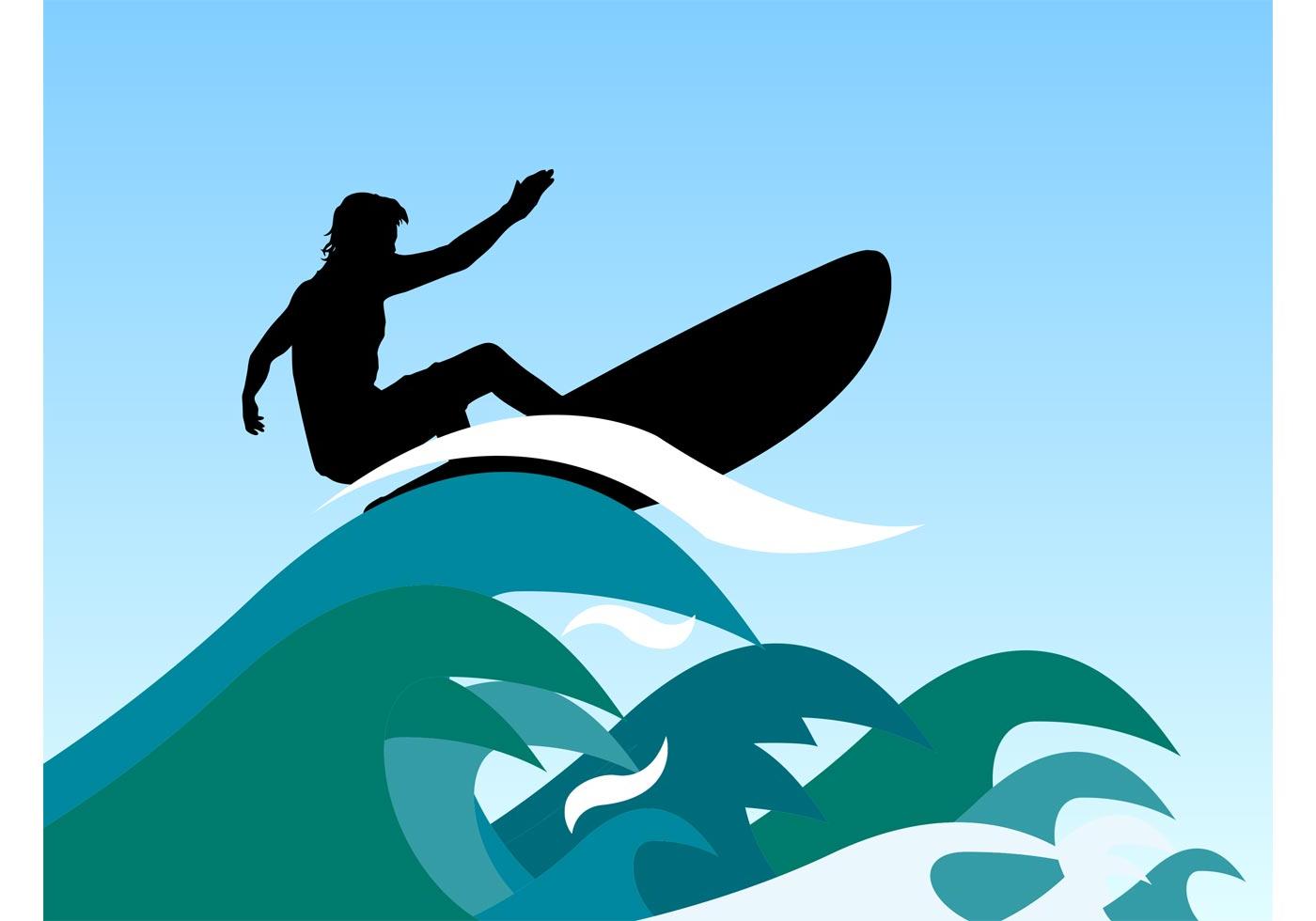 1400x980 Best Surfing Drawings Simple Vector Pictures Free Vector Art