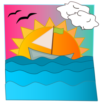 324x340 Collection Of Free Sunset Drawing Download On Ui Ex
