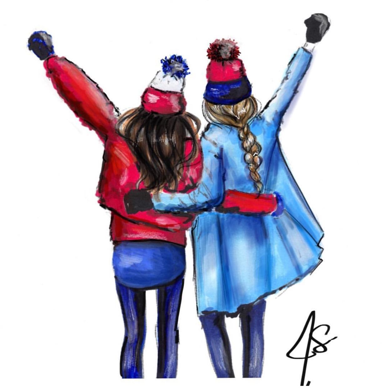 1222x1244 Super Bowl A Blondie And A Brownie In Best Friend