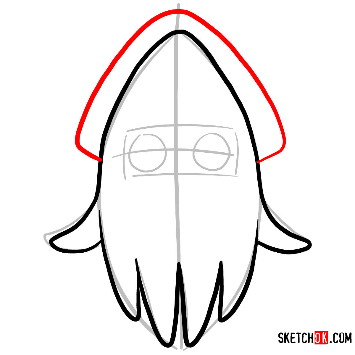 1200x1200 How To Draw Blooper Super Mario