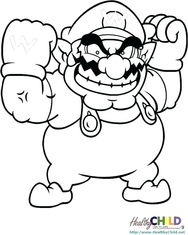 600x750 Mario Brother Coloring Pages Brothers Coloring Pages Coloring