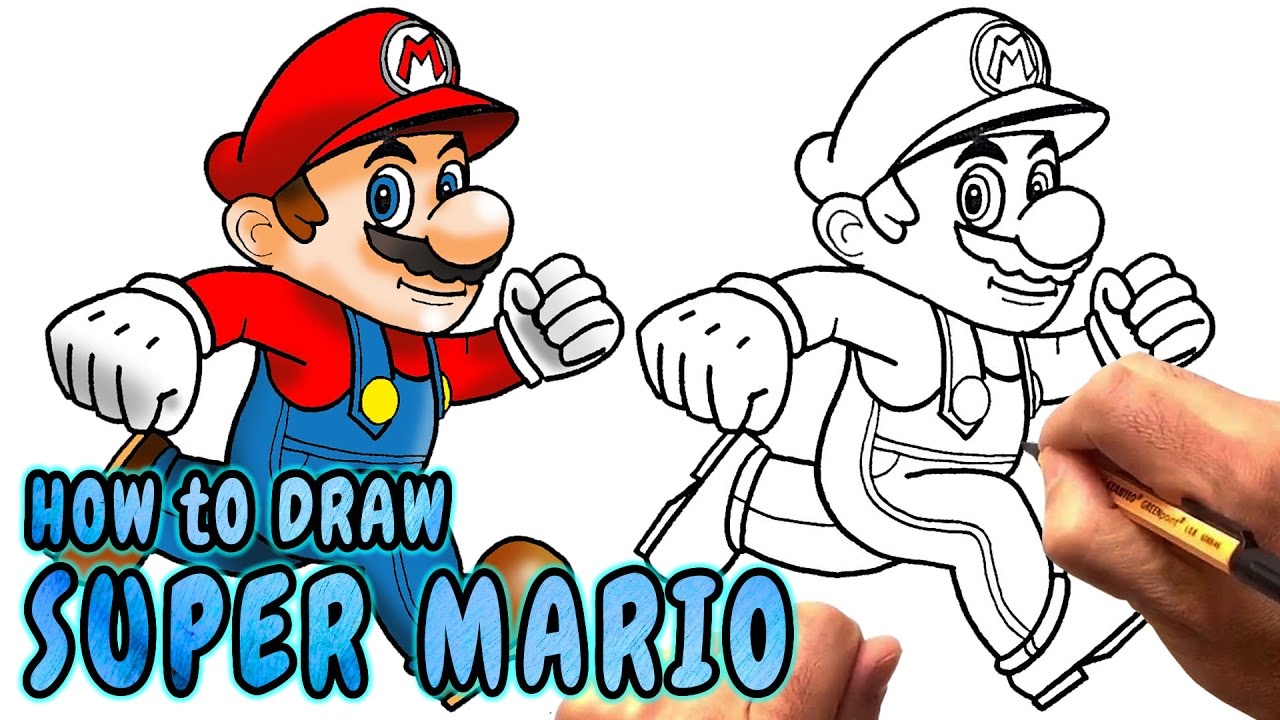 Super Mario Drawing | Free download on ClipArtMag