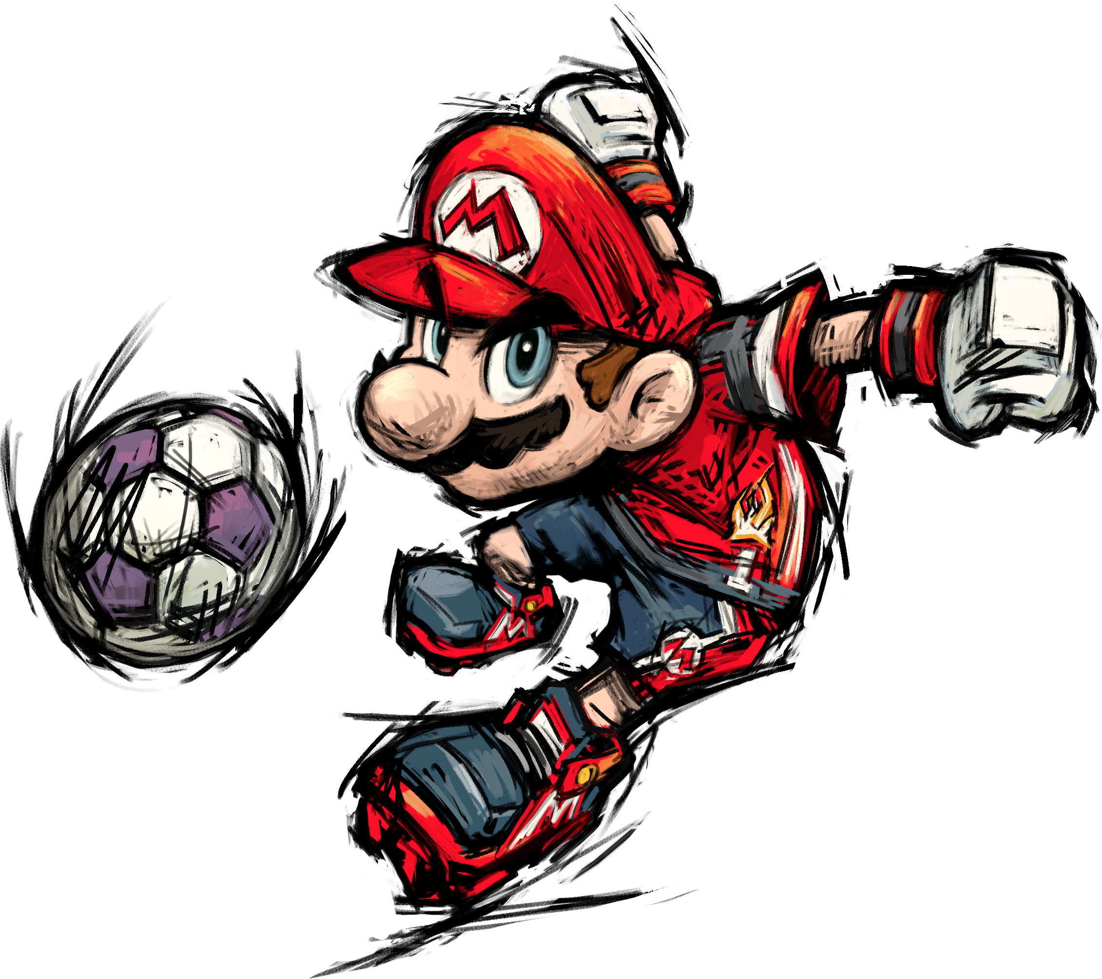 2261x2009 Super Mario Clipart Drawing
