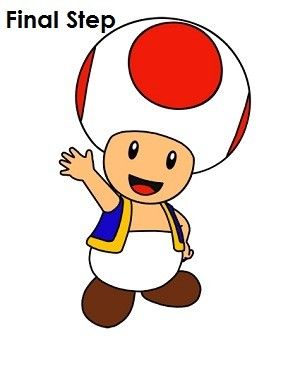 300x388 Huge Collection Of 'mario Toad Drawing' Download More Than