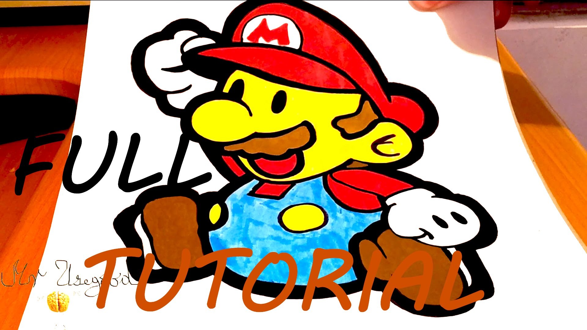 1920x1080 Diy How To Draw Super Mario Characters Step