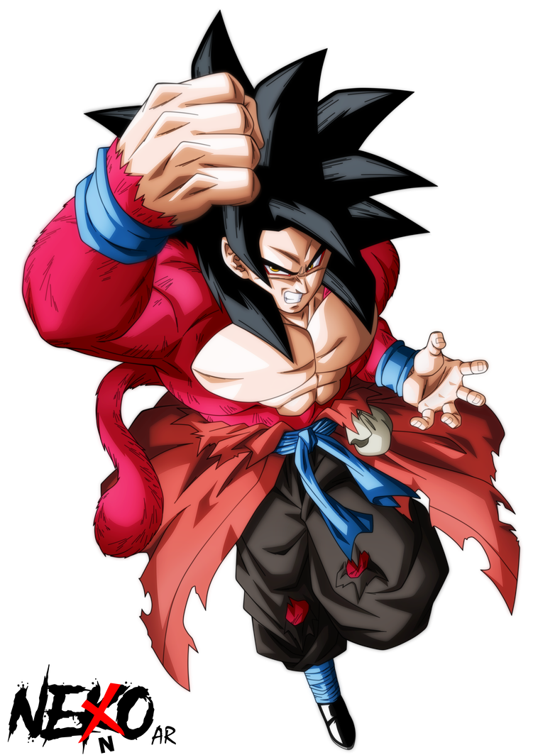 751x1064 Super Saiyan Xeno Goku