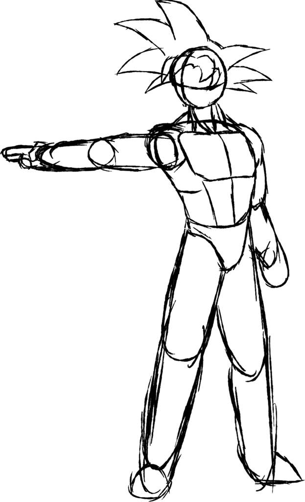 623x1024 xeno super saiyan god goku drawing dragonballz amino